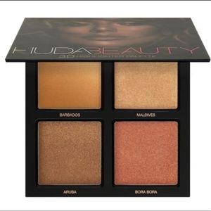 Huda Beauty 3D Highlighter Palette - Bronze Sands